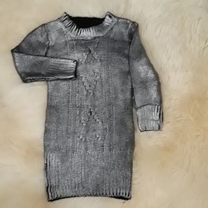 Silver sweater for girls by Rock & Republic.